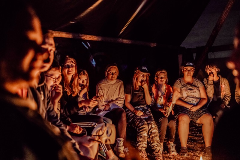 SoLa Teens Lagerfeuer